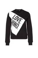 Sweatshirt Love Moschino черен