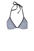 Printed Triangle bikini top Tommy Hilfiger тъмносин