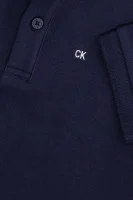 Поло/тениска с яка | Regular Fit | pique CALVIN KLEIN JEANS тъмносин