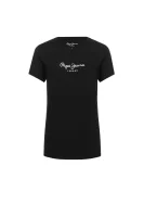 T-shirt Alaya Pepe Jeans London черен