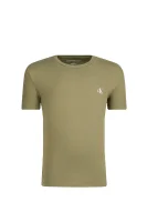 Тениска 2-pack | Regular Fit CALVIN KLEIN JEANS маслинен