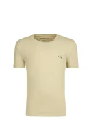Тениска 2-pack | Regular Fit CALVIN KLEIN JEANS маслинен