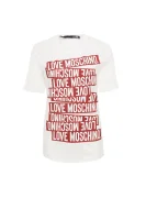 T-shirt Love Moschino кремав