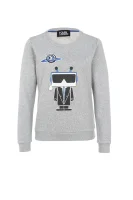 Robot sweatshirt Karl Lagerfeld сив