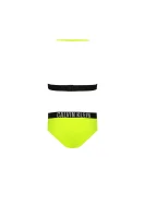 Бански костюм Calvin Klein Swimwear лимонен