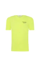 Тениска | Regular Fit CALVIN KLEIN JEANS лимонен