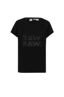 T-shirt G- Star Raw черен