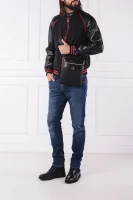 Репортерска чанта LINEA CHEVRON Versace Jeans черен