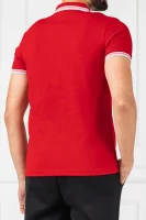 Поло/тениска с яка | Regular Fit | pique BOSS GREEN червен