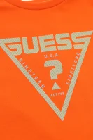 Тениска | Regular Fit GUESS ACTIVE оранжев