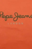 Тениска | Regular Fit Pepe Jeans London оранжев