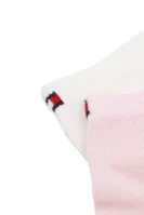 Чорапи 2-pack Tommy Hilfiger пудренорозов