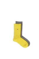2 Pack socks Tommy Hilfiger жълт