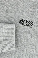 Пуловер | Regular Fit BOSS Kidswear сив