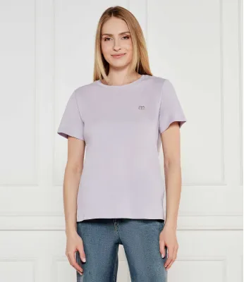 Тениска TWINSET | 	лавандула Regular Fit 251TT2040