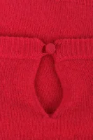Kaszmirowy пуловер Emporio Armani фуксия