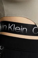 Топ WO - 1/4 ZIP | Cropped Fit Calvin Klein Performance пясъчен