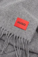 вълнен шал men-z 518 HUGO сив