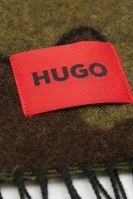 вълнен шал men-z 519 HUGO черен