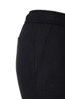 Woollen trousers Torana BOSS BLACK черен
