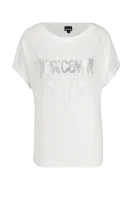 Тениска T-Shirt | Loose fit Just Cavalli бял