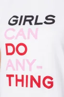Тениска WALK GIRLS | Regular Fit Zadig&Voltaire бял