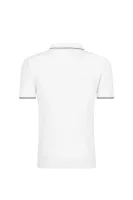 Поло/тениска с яка | Regular Fit BOSS Kidswear бял