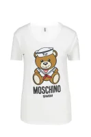 Тениска | Regular Fit Moschino Swim бял