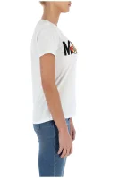 T-shirt | Regular Fit Moschino Swim бял
