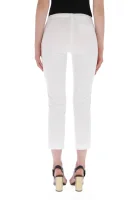 панталон | slim fit Emporio Armani бял