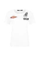 Тениска | Regular Fit Karl Lagerfeld бял
