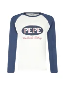 Блуза с дълъг ръкав COLTER | Regular Fit Pepe Jeans London бял