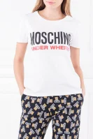 Тениска | Regular Fit Moschino Underwear бял