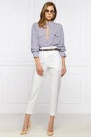 панталон | tailored slim Peserico бял