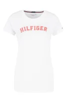 Тениска Print | Slim Fit Tommy Hilfiger бял