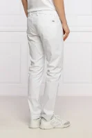 панталон chino rogan4 | slim fit BOSS GREEN бял
