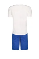Комплект | Regular Fit BOSS Kidswear бял