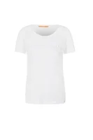 Tamaisas t-shirt BOSS ORANGE бял