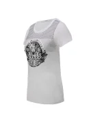 T-shirt Rood GUESS бял