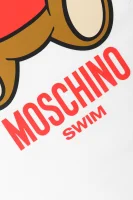 Тениска Moschino Swim бял