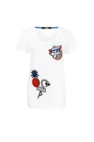 Tropical patches tee Karl Lagerfeld бял