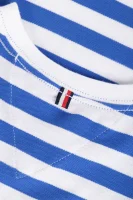 Тениска AME | Regular Fit | pique Tommy Hilfiger бял