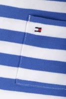 Тениска AME | Regular Fit | pique Tommy Hilfiger бял