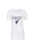 Triangle T-shirt GUESS бял