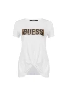 T-shirt Knot GUESS бял