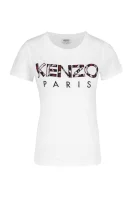 Тениска Leopard print | Classic fit Kenzo бял