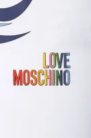T-shirt | Regular Fit Love Moschino бял