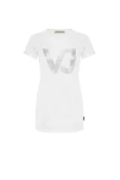 Тениска | Slim Fit Versace Jeans бял