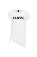 T-shirt Rovi | Regular Fit G- Star Raw бял