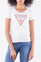 Тениска SS CN BASIC TRIANGLE | Slim Fit GUESS бял